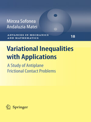 cover image of Variational Inequalities with Applications